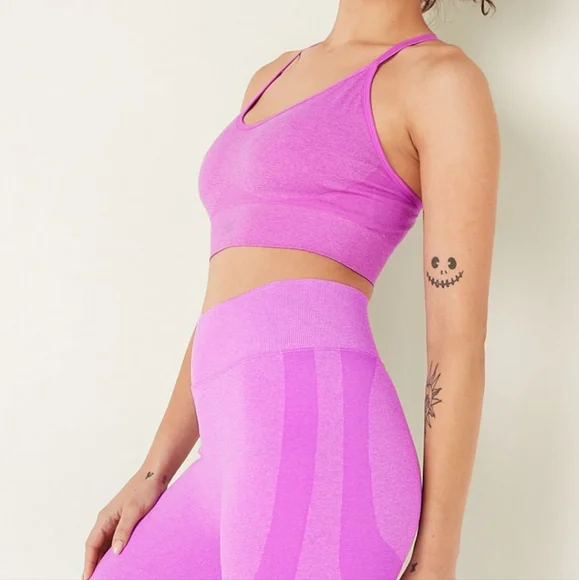 NWT Victoria's Secret PINK Workout Leggings - Picture 4 of 5